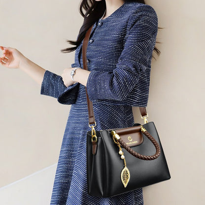 Bolso tote de lujo ligero y moda nuevos 2026, bolso de mano minimalista de gran capacidad