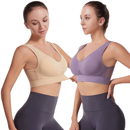 🔥Sujetador transpirable y fresco con efecto lifting
