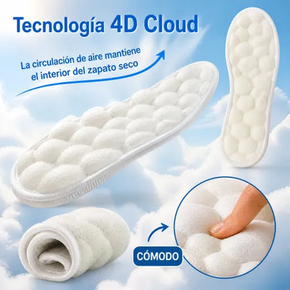🔥Compre 1 y llévese 1 gratis🔥 Plantillas ortopédicas antibacterianas y antiolor unisex, suaves como una nube, anti-fatiga, amortiguadoras y alivio del dolor de pies