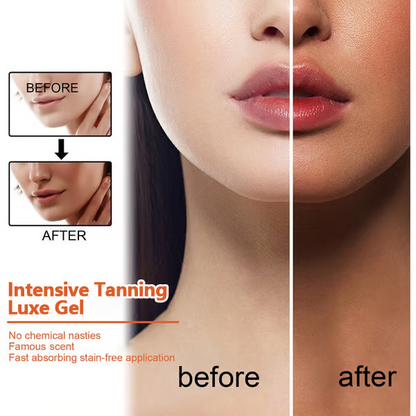⛱️Último día 49% de descuento☀️Gel bronceador intensivo de lujo