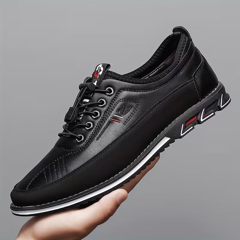 Zapatos hombre casuales outdoor, cosidos a mano