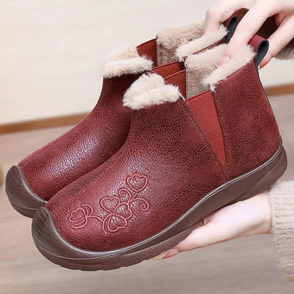 Botas de nieve suaves de invierno nuevas