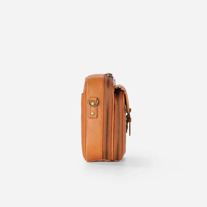 Bolso bandolera de piel