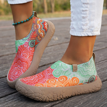 Zapatos casuales cómodos y transpirables, suela blanda antideslizante, slip-on