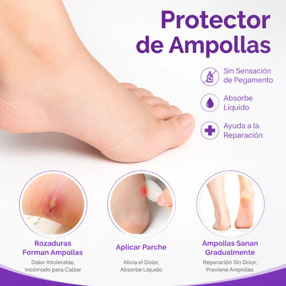 Almohadillas antifricción para tacones altos, almohadillas para talones, almohadillas antifricción de hidrogel estériles