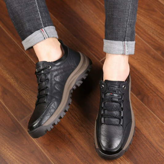 Zapatos de senderismo de cuero 2025