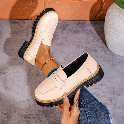 Zapatos de plataforma para mujer, informales y cómodos.