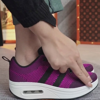 Zapatos ortopédicos de punto con amortiguación de aire