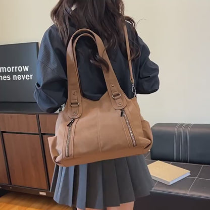 Nuevo bolso tote esmerilado de gran capacidad.