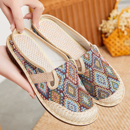 Sandalias transpirables de suela blanda nuevas de verano, estilo bohemio