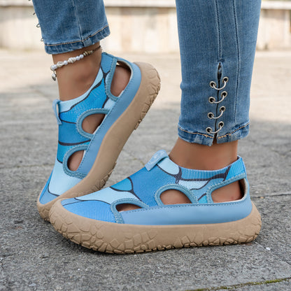 Zapatos casuales ligeros de suela blanda, sandalias resistentes y antideslizantes, slip-on