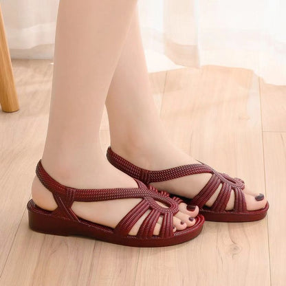 Sandalias de verano para mujer, suela blanda y antideslizante