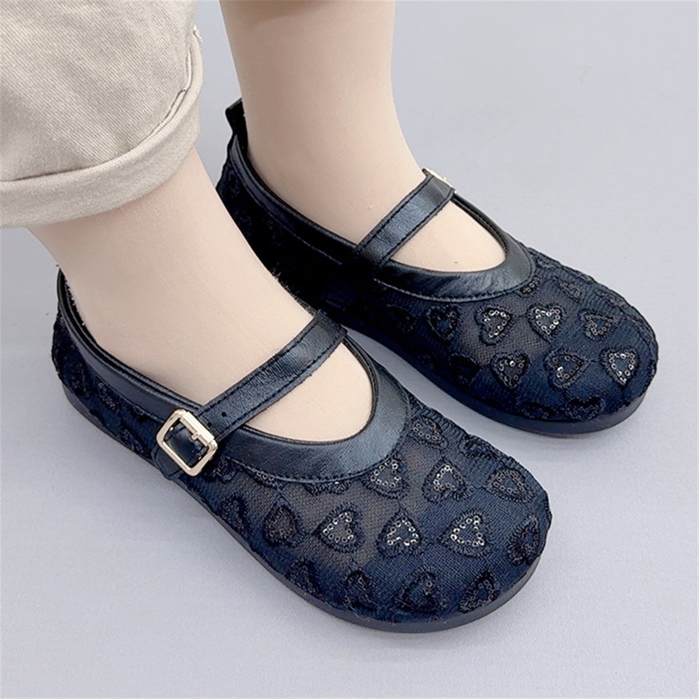 Zapatos planos de malla ligeros y cómodos, nuevos, estilo slip-on