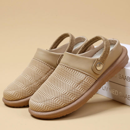 Zapatos de malla transpirable de suela blanda, suaves y cómodos