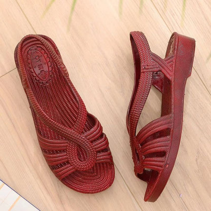 Sandalias de verano para mujer, suela blanda y antideslizante