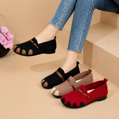 Zapatos de malla para mujer 2026: cómodos, transpirables, suela blanda, antideslizantes, antiolor, casuales, planos y fáciles de poner