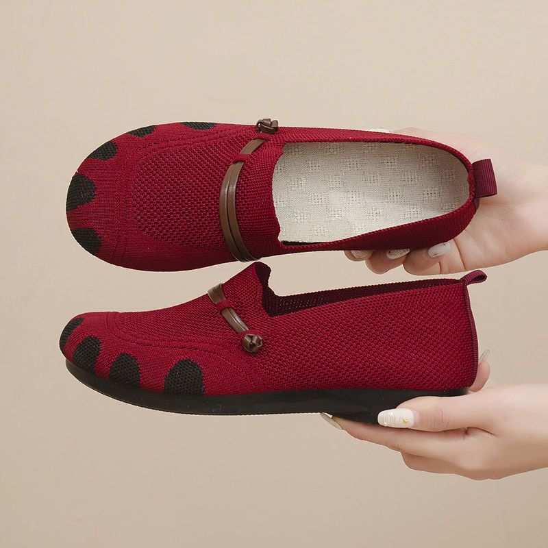 Zapatos de malla para mujer 2026: cómodos, transpirables, suela blanda, antideslizantes, antiolor, casuales, planos y fáciles de poner