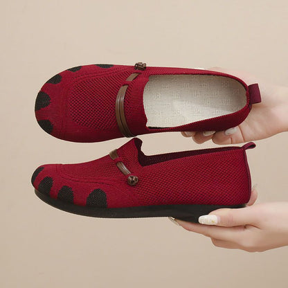 Zapatos de malla para mujer 2026: cómodos, transpirables, suela blanda, antideslizantes, antiolor, casuales, planos y fáciles de poner