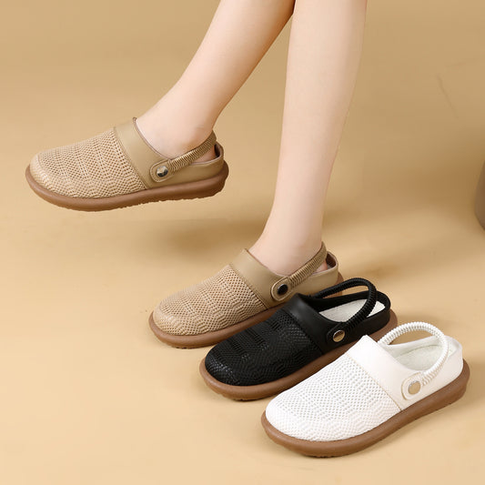 Zapatos de malla transpirable de suela blanda, suaves y cómodos