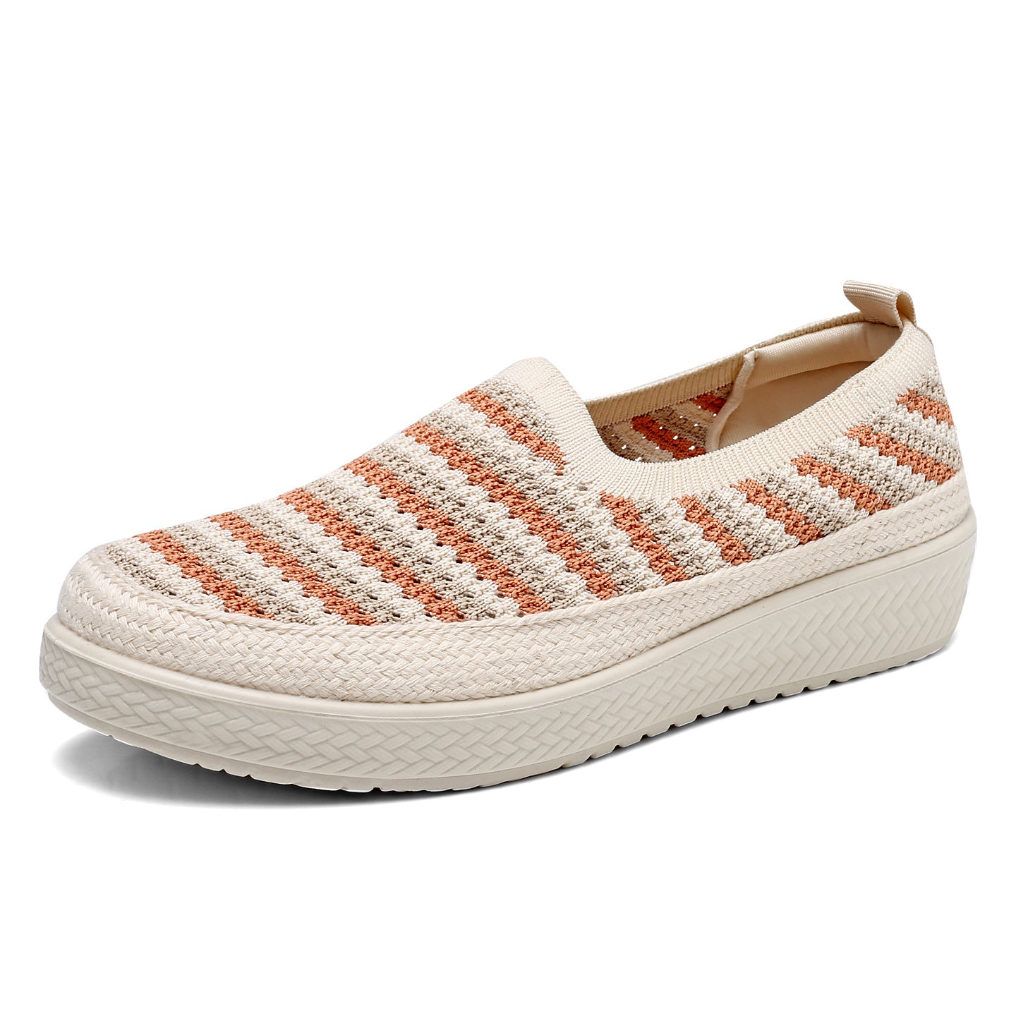 Zapatos casuales cómodos para mujer, suela blanda antideslizante y versátiles