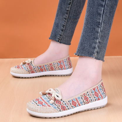 Zapatos de suela blanda transpirables y cómodos, slip-on