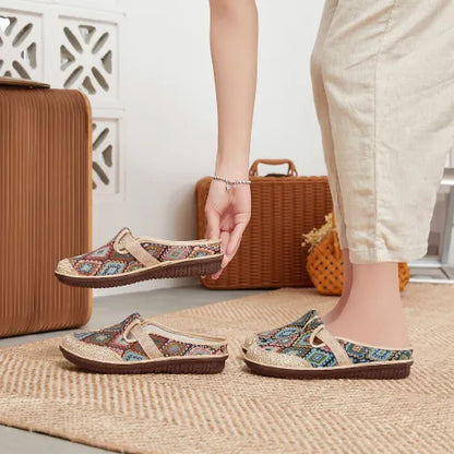 Sandalias transpirables de suela blanda nuevas de verano, estilo bohemio