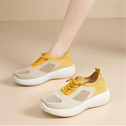 Zapatos casuales para mujer, suela blanda ligera y transpirable