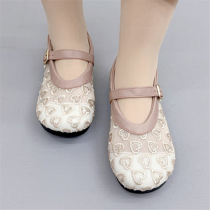 Zapatos planos de malla ligeros y cómodos, nuevos, estilo slip-on
