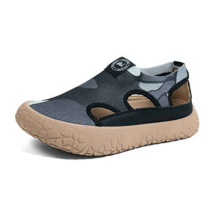 Zapatos casuales ligeros de suela blanda, sandalias resistentes y antideslizantes, slip-on