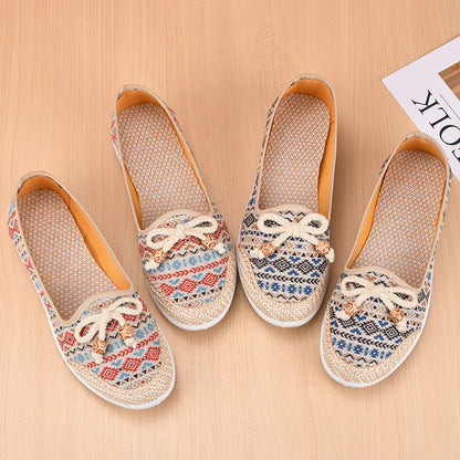 Zapatos de suela blanda transpirables y cómodos, slip-on