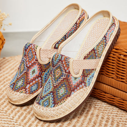 Sandalias transpirables de suela blanda nuevas de verano, estilo bohemio